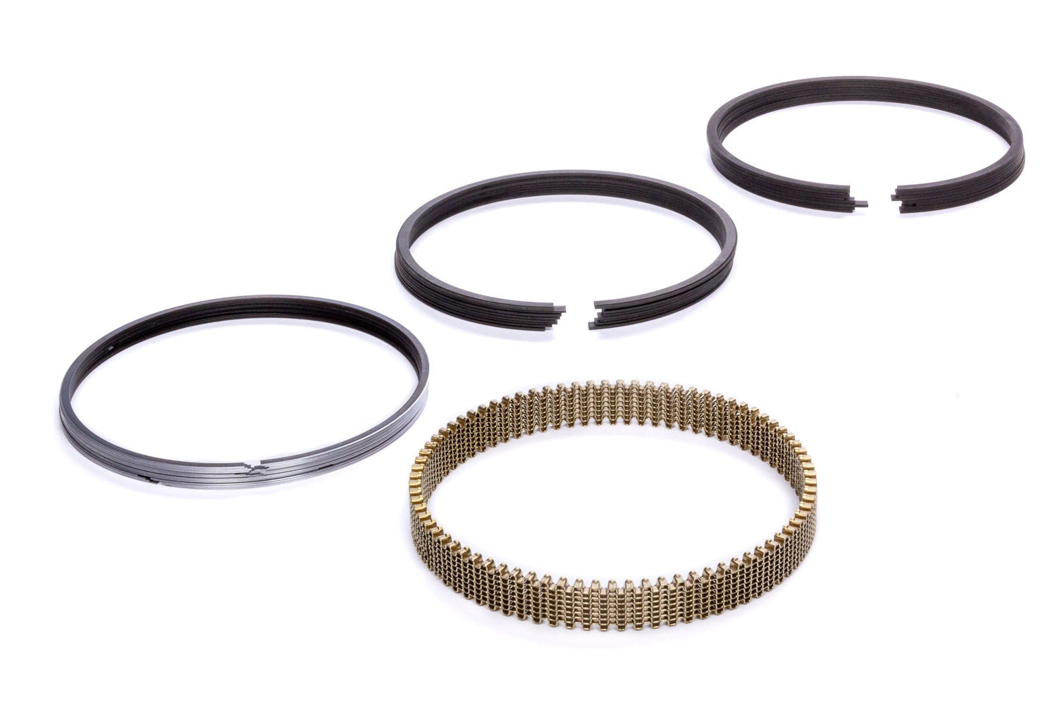 Piston Rings, 4.125 In Bore, 1.2 X 1.2 X 3.0 Mm Thick, Standard Tension,