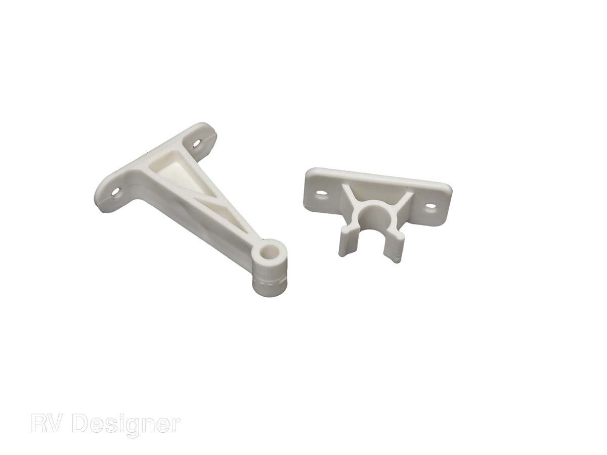 Rv Designer E241 White Door Holder, 3 Inch   Door Catch; Used To - Keep Doors