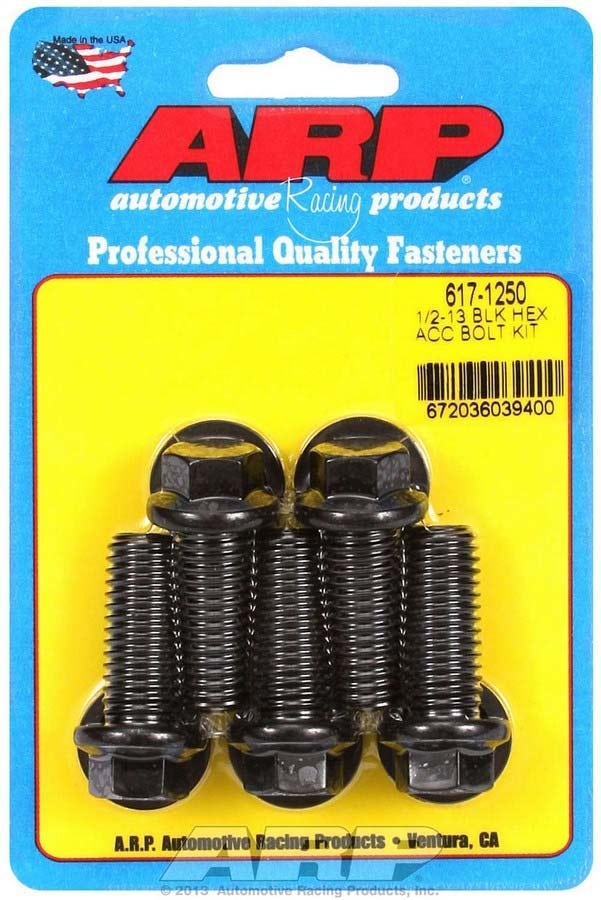 Arp (617-1250) Hex Oxide Bolt, Black Arp () Hex Oxide Bolt, Black