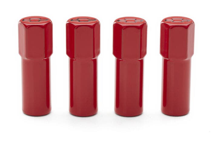 Mini Nuts  Valve Cover  Steel  Red Mini Nuts  Valve Cover  Steel  Red