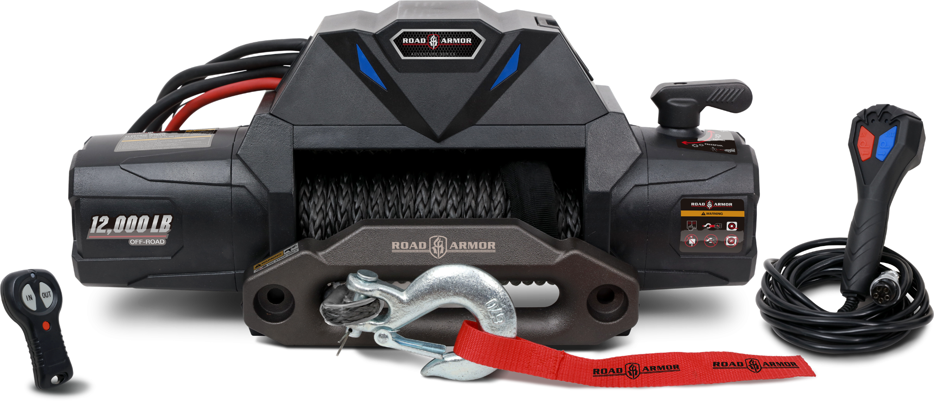 Electric Winch; W/Synthetic Rope; 1 Electric Winch; W/Synthetic Rope; 1