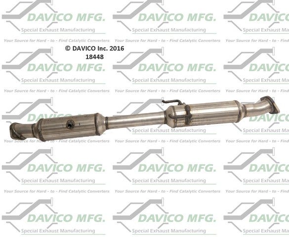 Davico Mfg Catalytic Converter P/N:18448  Catalytic Converter P/N: