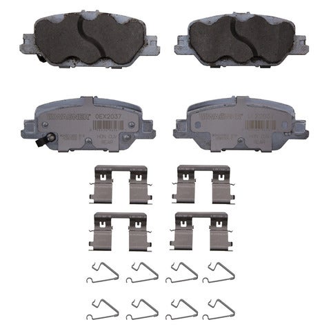 Wagner Brake Disc Brake Pad Set P/N:Oex2037  Disc Brake Pad Set P/N: