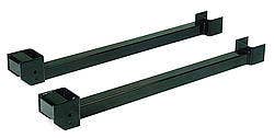 Competition Engineering C3013 Black Steel Weld-On Subframe Connectors - Set Of 2