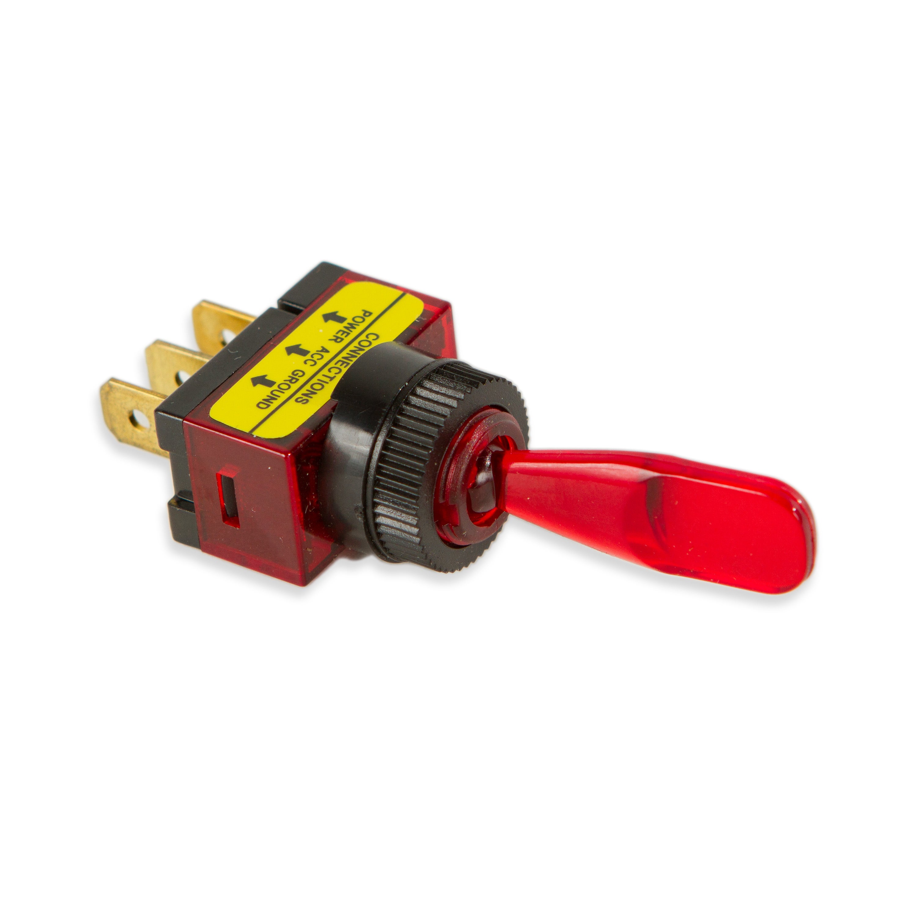 Wirthco 20500 Battery Doctor Red 20 Amp Illuminated Toggle Switch (On/Off)