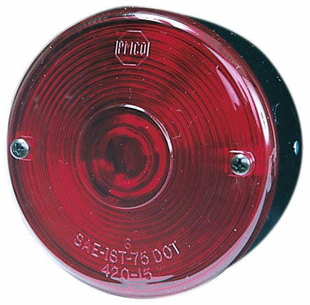 Peterson Mfg V428s 3-3/4" Round Tail Light R  Mfg.  Trailer Light; Type - Stop/