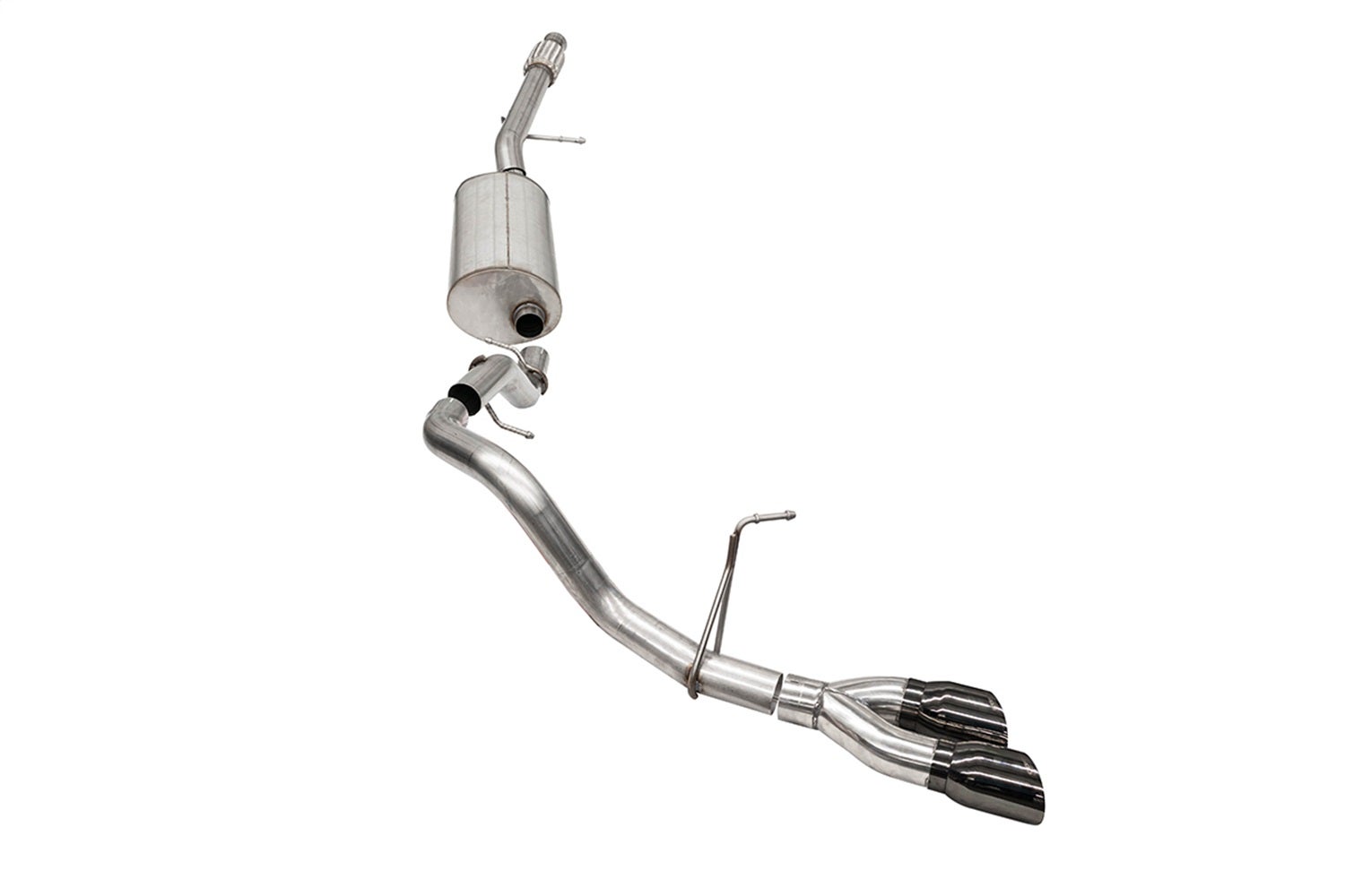 Corsa Performance 21126Blk Sport Cat-Back Exhaust System Fits 21-23 Suburban
