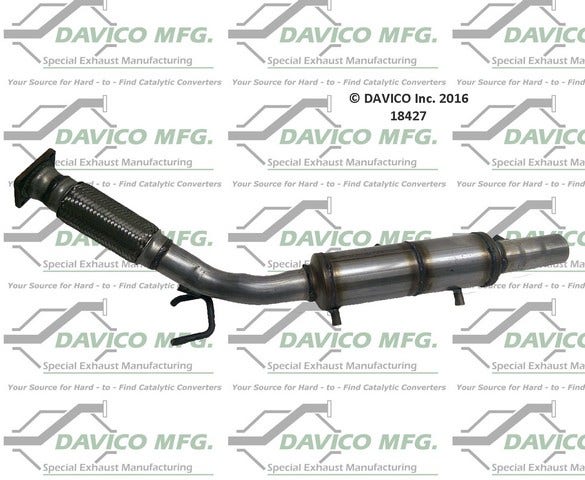 Davico Mfg Catalytic Converter P/N:18427  Catalytic Converter P/N: