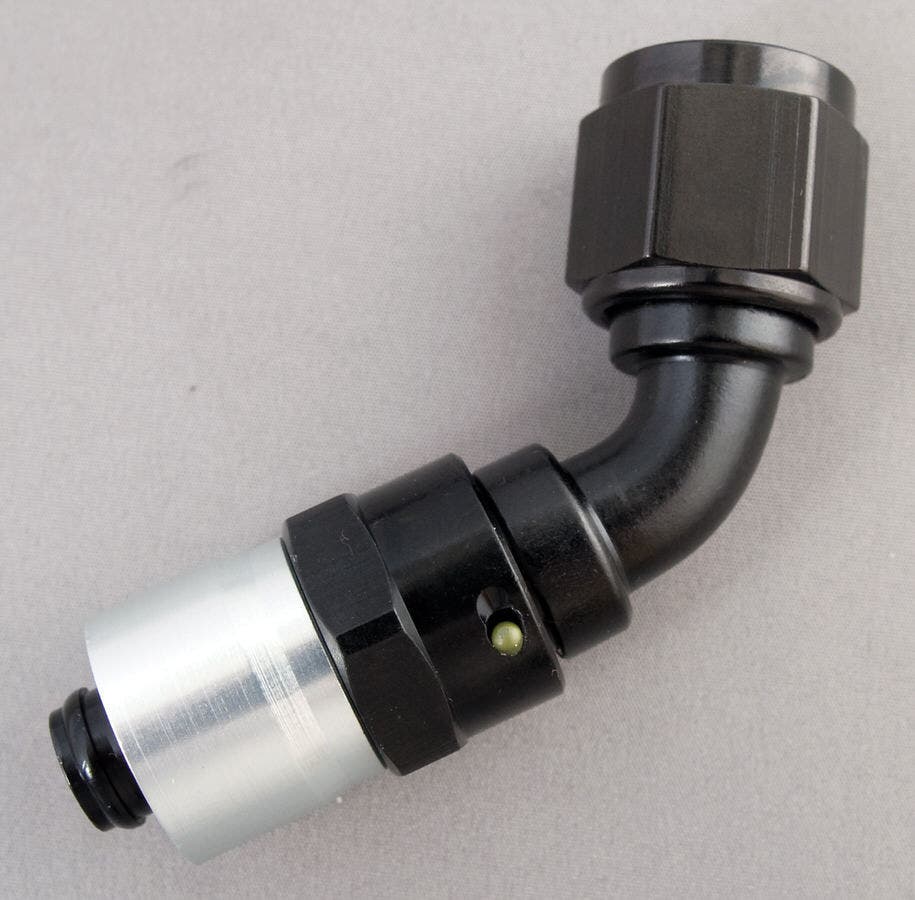 Fragola 3104506#6 X 45 Sport Crimp Hose End  #6 X 45 Sport Crimp Hose End