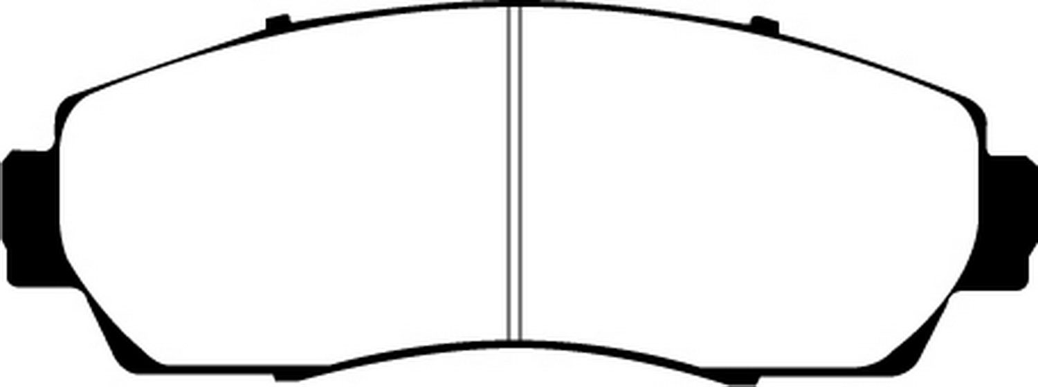 Ebc Brakes Dp61743 6000 Series Greenstuff Truck/Suv Brakes Disc Pads  Dp61674