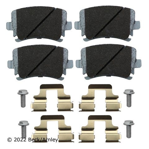 Beck/Arnley Disc Brake Pad Set P/N:085-6759  Disc Brake Pad Set P/N: