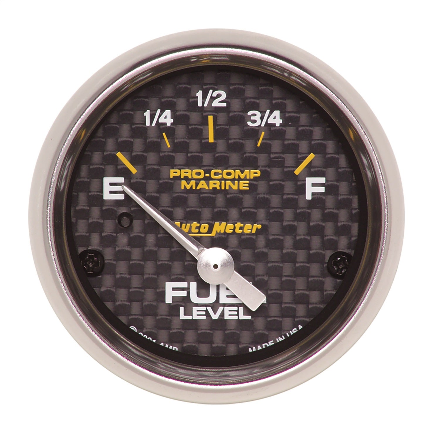 Autometer 200760-40 Marine Electric Fuel Level Gauge   Marine Electric Fuel