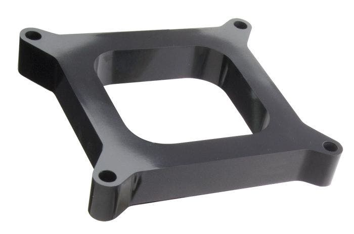 Trans-Dapt Performance 2180 Plastic Phenolic 4 Barrel Carb Spacer Open Plenum