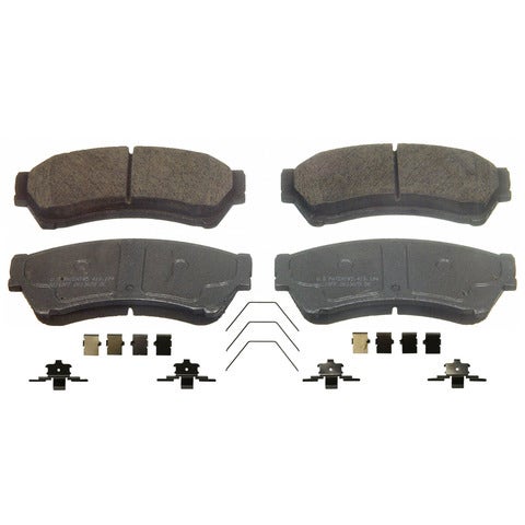 Wagner Brake Disc Brake Pad Set P/N:Qc1164  Disc Brake Pad Set P/N: