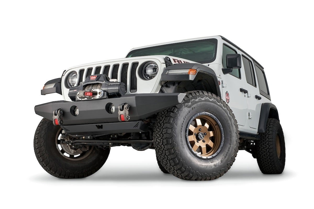 Warn 102145 Full-Width Crawler Bumper Fits Gladiator Wrangler (Jk) Wrangler (Jl)