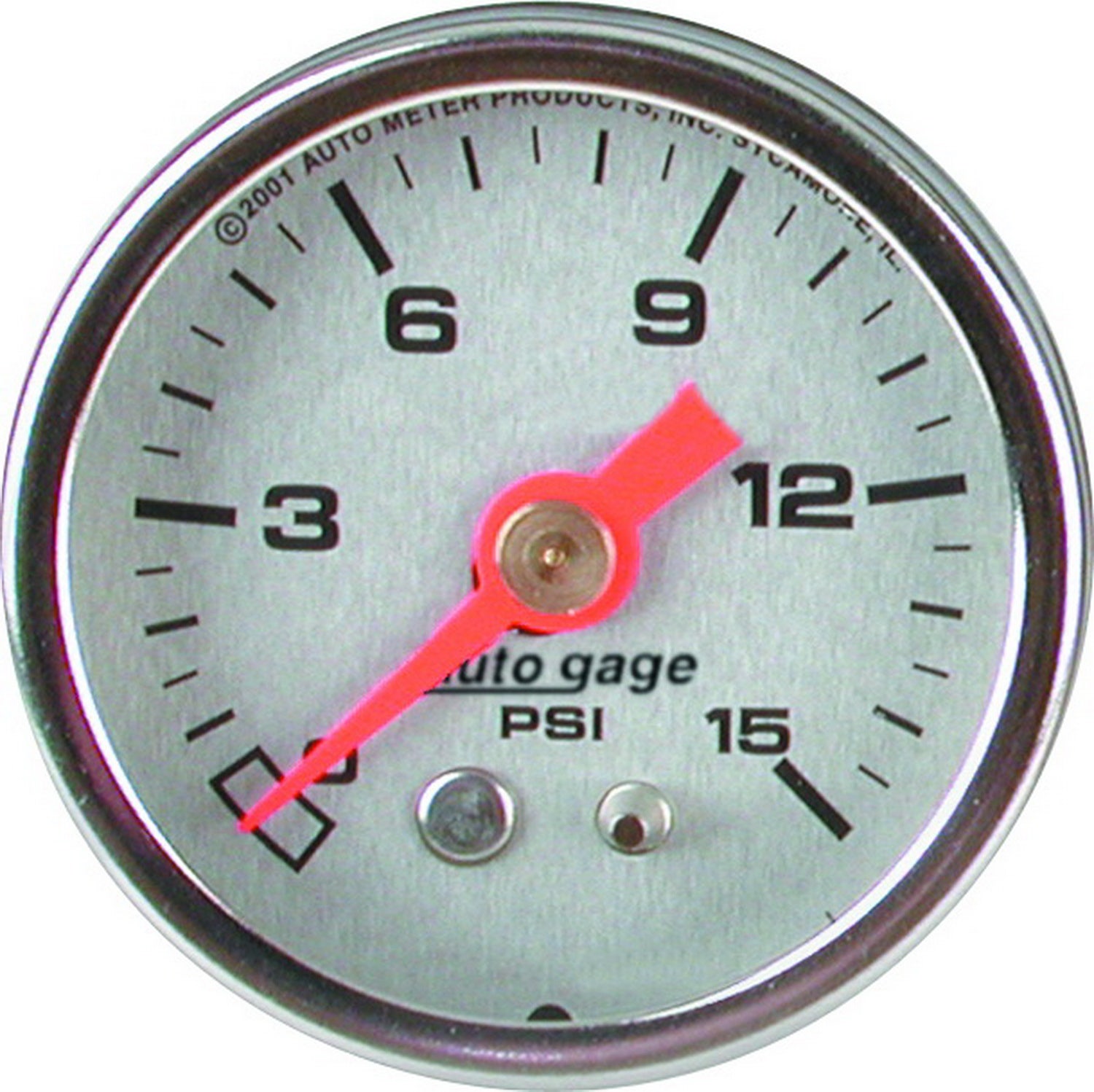 Autometer 2178 Sport-Comp Mechanical Fuel Pressure Gauge Auto Meter Products