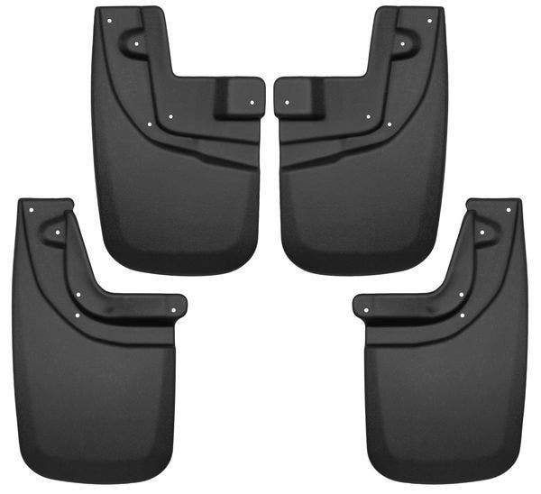 Husky Liners 56936 Custom Molded Mud Guard Set Fits 05-15 Tacoma Husky Liner