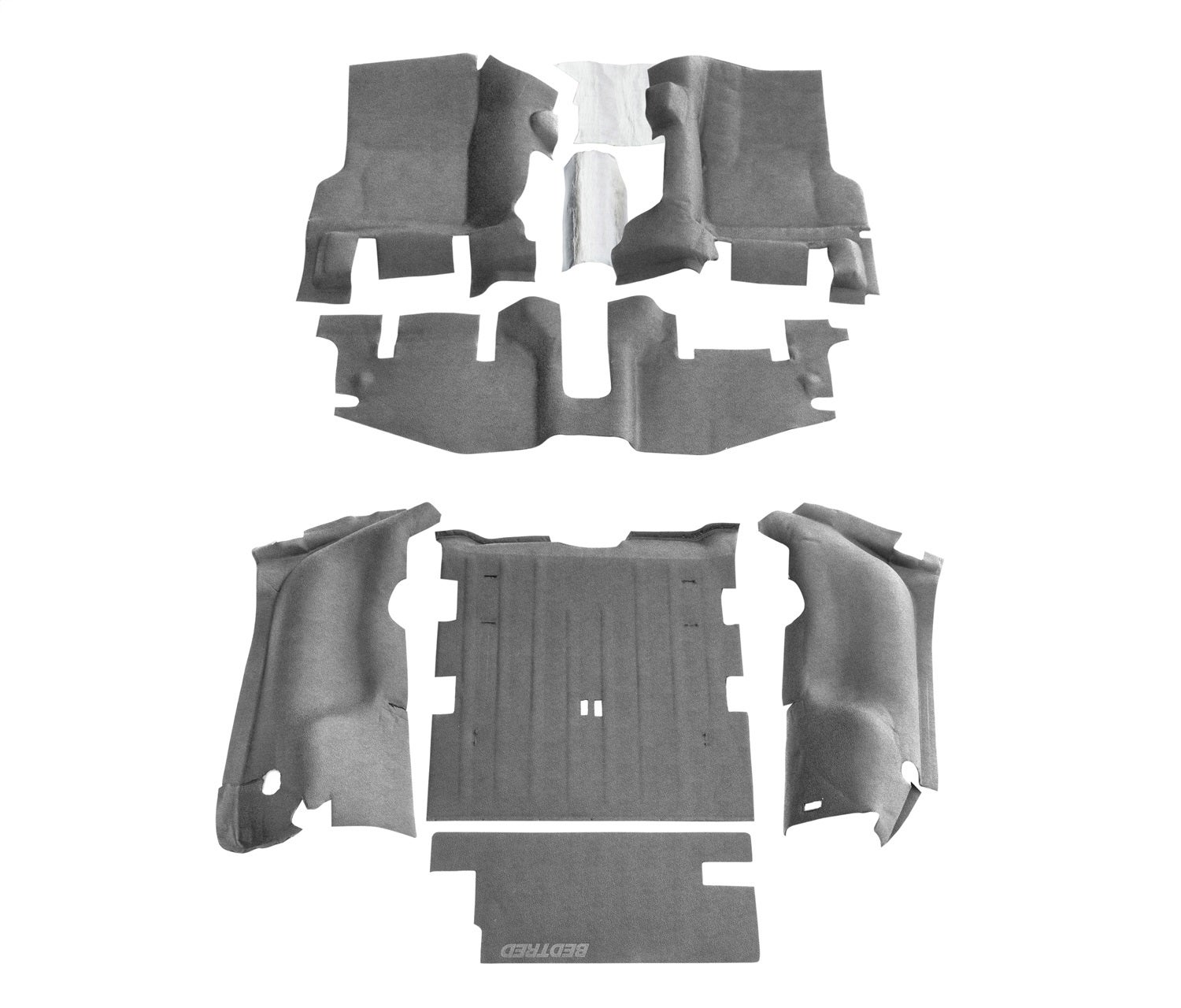 Bedrug Cbttj97 Bedtred Cargo Kit Fits 97-06 Wrangler (Tj)   Bedtred Cargo Kit