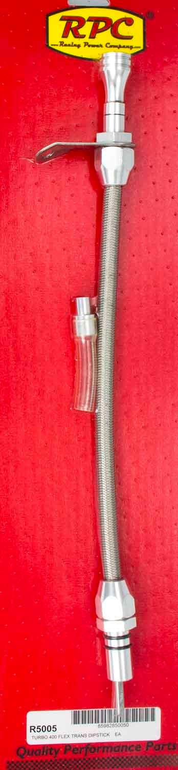 Racing Power R5005 Alum/Braided Transmission Dipstick Racing Power  Alum/Braided
