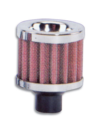 Vibrant Performance 2166 Crankcase Breather Filter W/Chrome Filter Cap