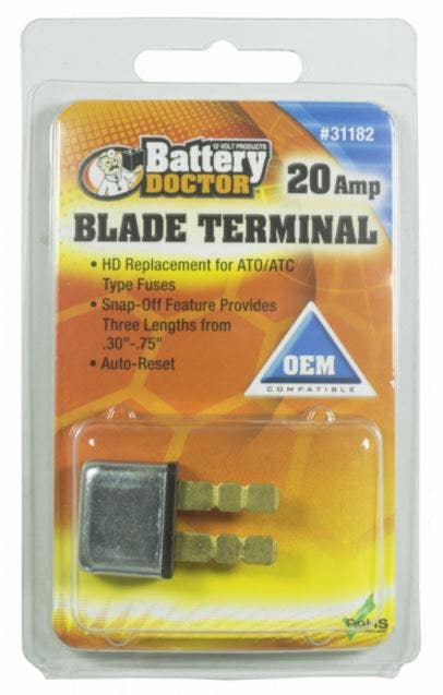 Wirthco 31182 Circuit Breaker(Type 1 Blade Style)   Circuit Breaker(Type 1 Blade