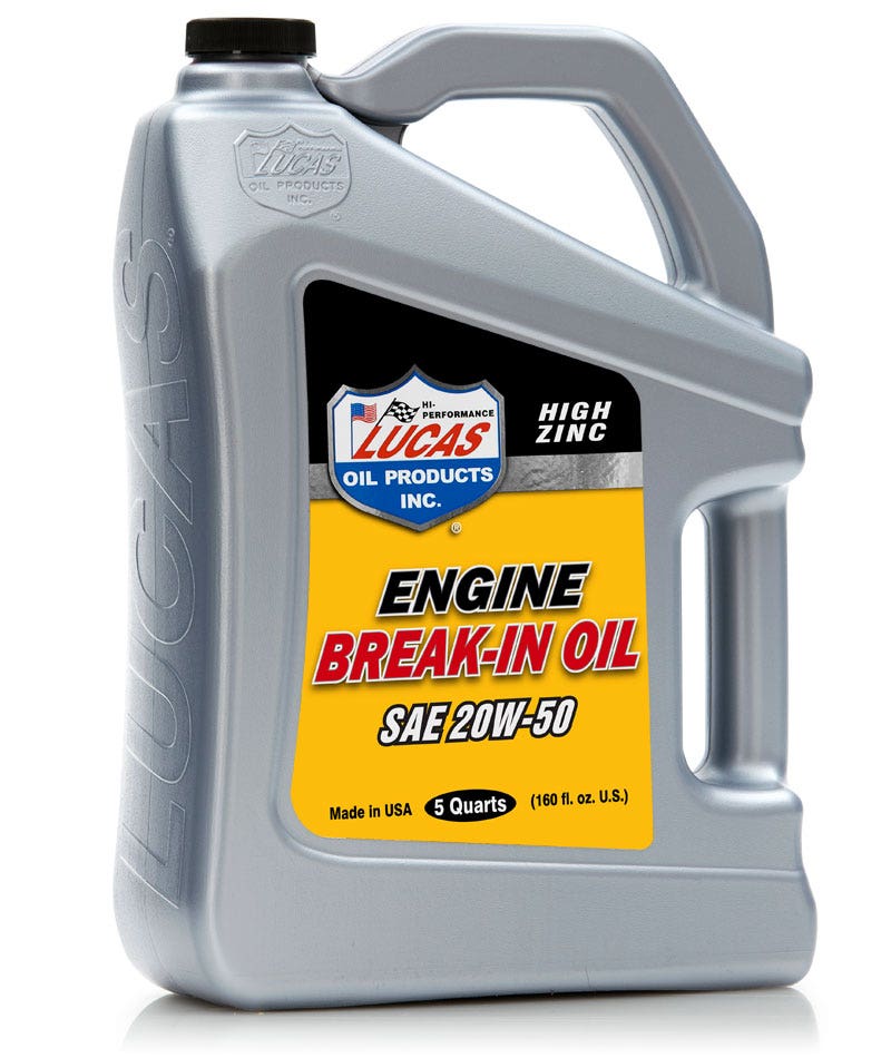 Sae 20W-50 Break-In Oil/3X1/5 Quart Sae 20W-50 Break-In Oil/3X1/5 Quart