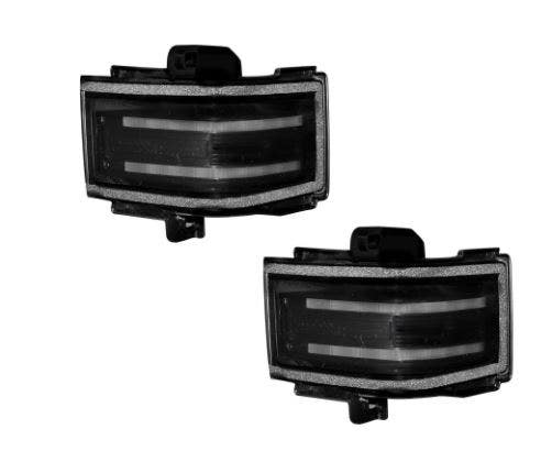 Recon 264245Ambk Ford For 17-18 F250/F350/F450 Superduty Side Mirror Lenses