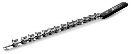 Performance Tool W32000 1/2" Dr. Socket Rail, 1 Pack   Socket Storage Rail;