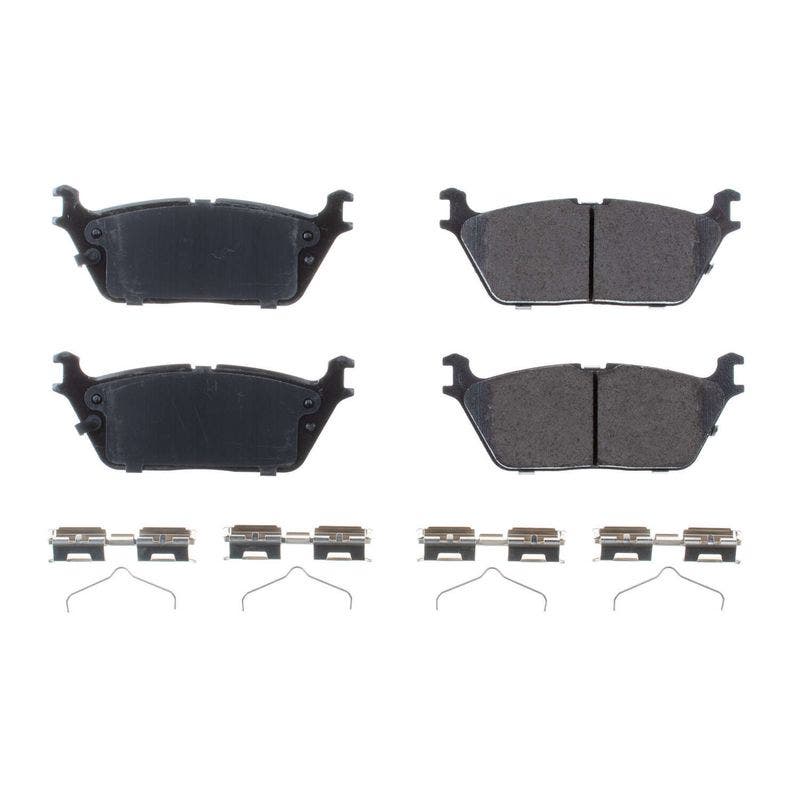 Power Stop 17-2169 Z17 Evolution Plus Premium Ceramic Brake Pads W/Hardware Z17