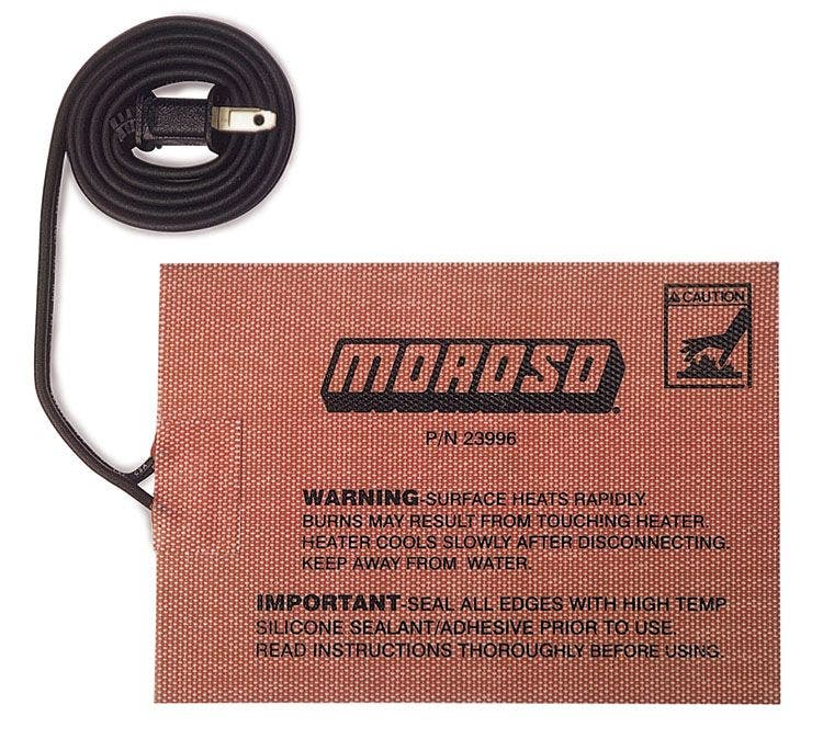 Moroso 23996 5" X 7" Self Adhesive External Heating Pad  Performance  Oil
