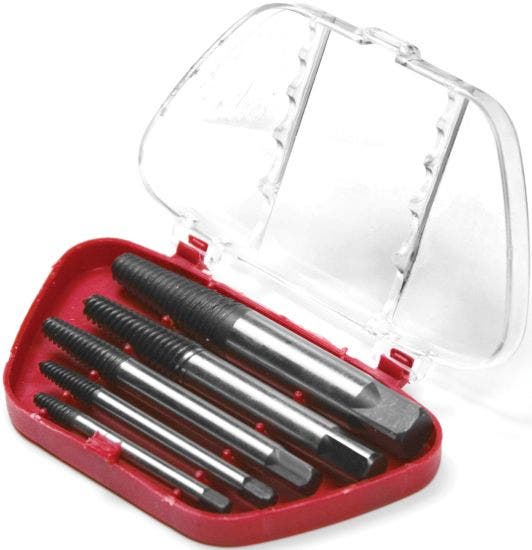 Wilmar W2965 Screw Extractor Set44; 5 Piece   Screw Extractor; Material - Alloy