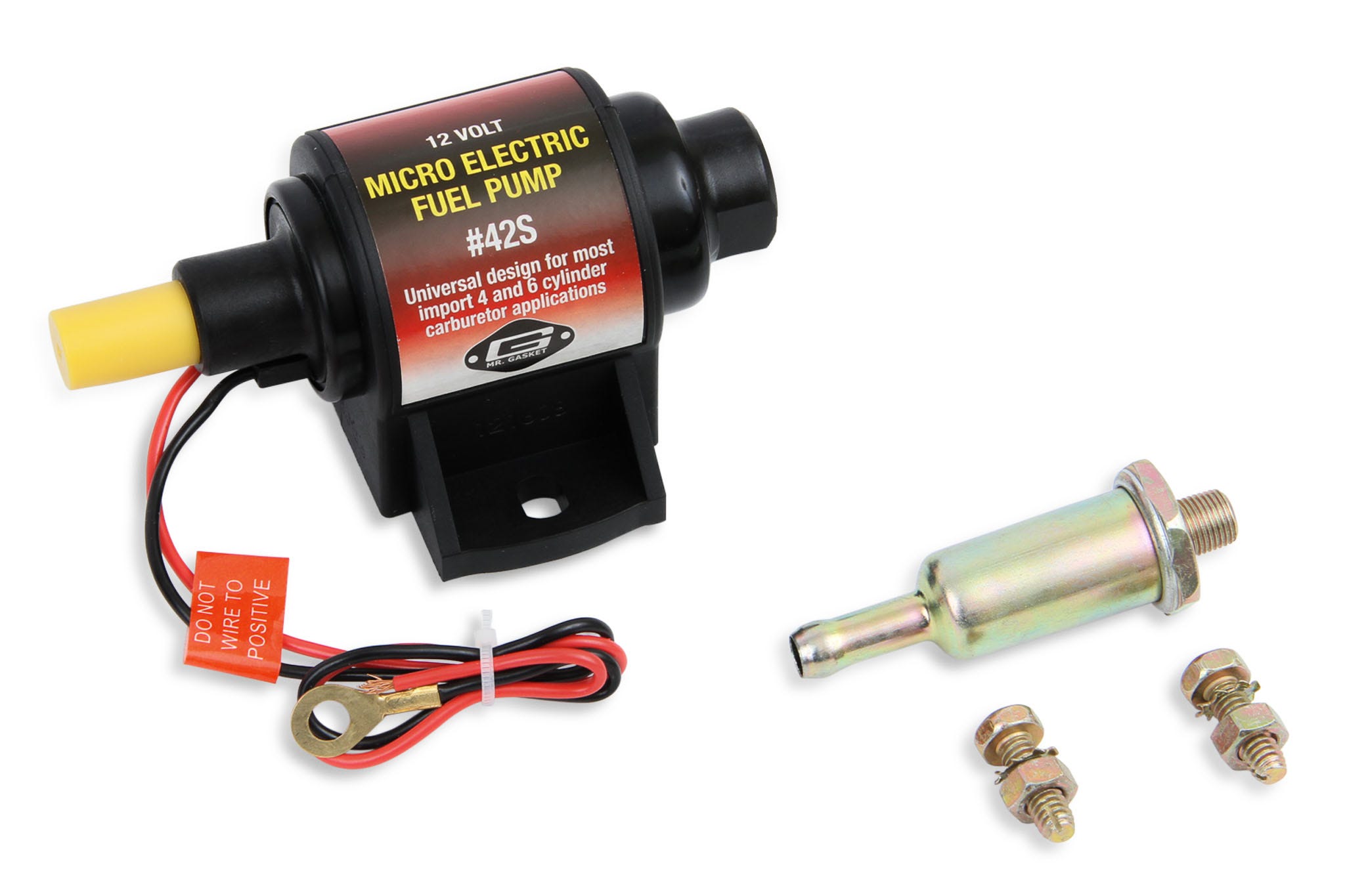 Mr Gasket 42S Electric Fuel Pump   Electric Fuel Pump