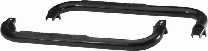 Rampage 8625 Body Side 3 In. Round Step Bar Wheel -To- Wheel   Nerf Bar; Number
