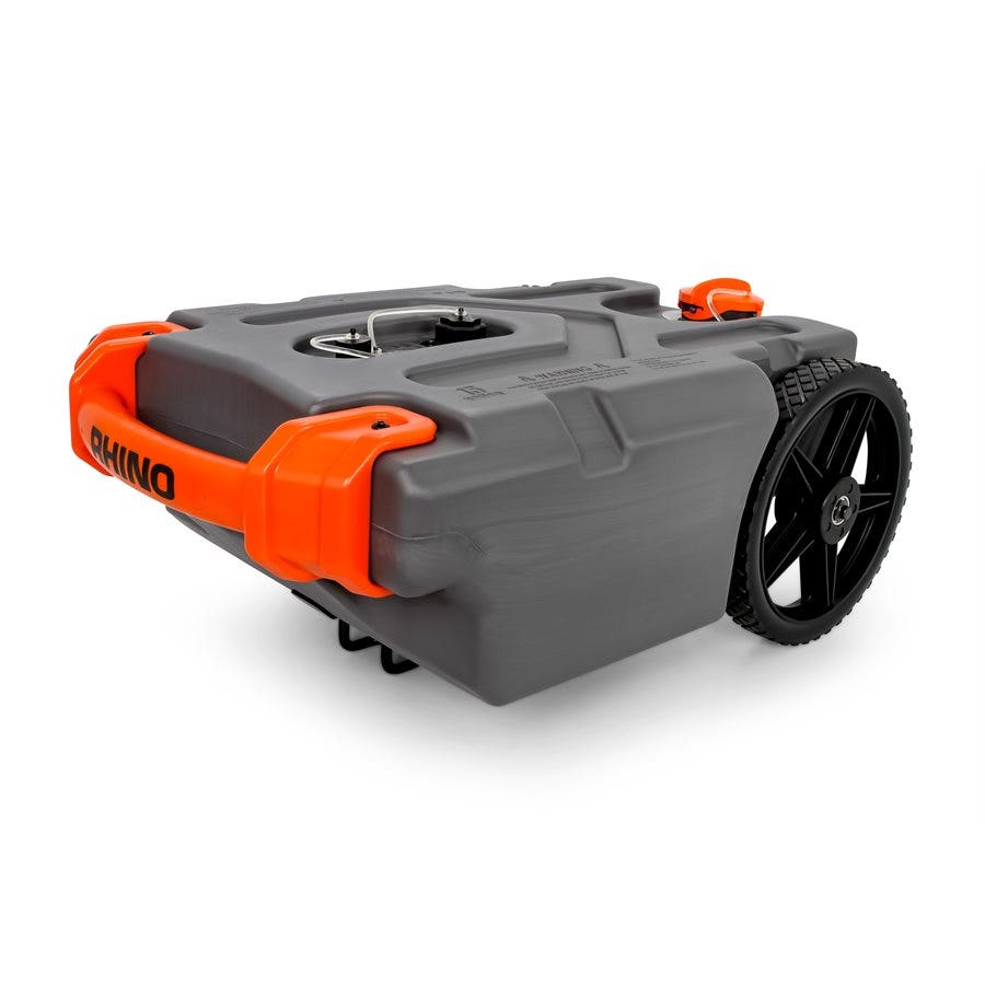 Camco 39000   Rhino Heavy Duty 15 Gallon Portable Rv Waste Holding Tank With