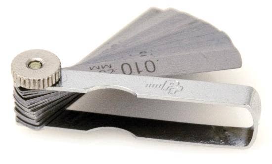 Performance Tool W80525 17-Blade Mini Feeler Gauge   17-Blade Mini Feeler Gauge