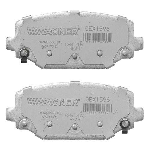 Wagner Brake Disc Brake Pad Set P/N:Oex1596 S Oex1589 Brake Pad Oex; Recommended