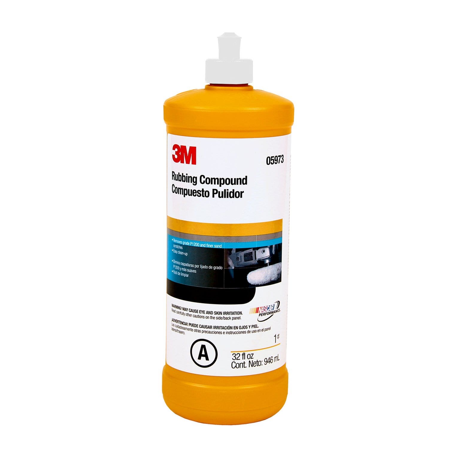 3M 05973 Rubbing Compound - 1 Quart   Rubbing Compound - 1 Quart