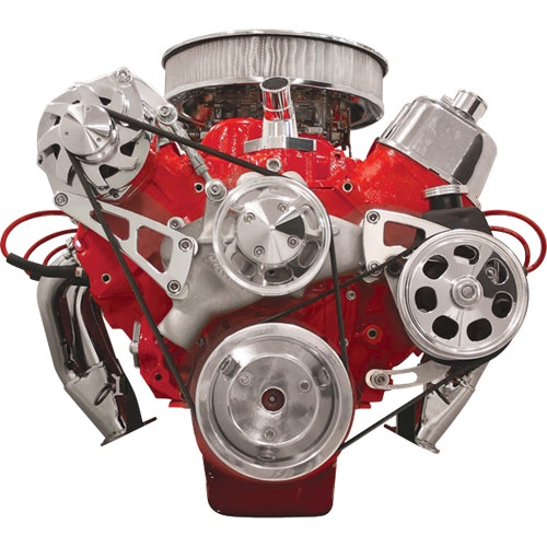 Billet Spec Serpentine Conversion Bbc Top Mount Alt & P/S (Keyway) Billet Spec