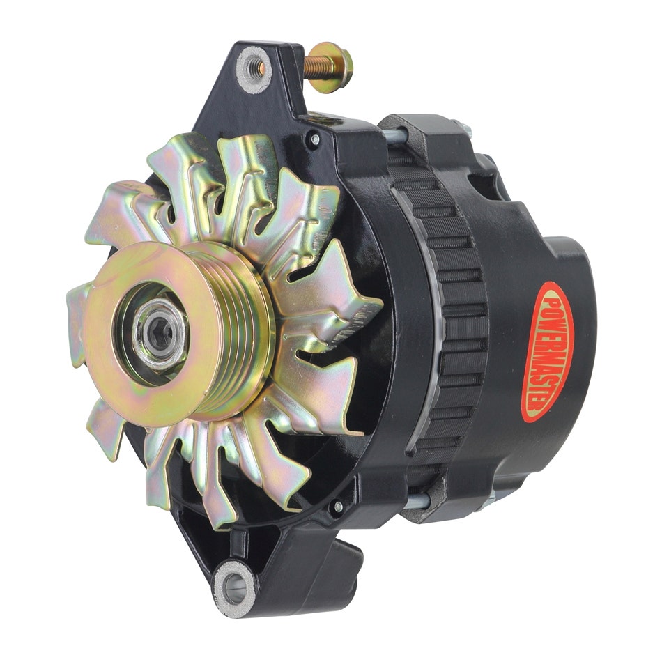 Powermaster 578026 Alternator (Gm Cs130 Black 140A 16 Volt 6 Grv Pulley Str Mtg