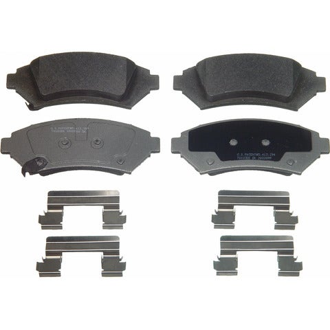 Wagner Brake Disc Brake Pad Set P/N:Mx818 Thermoquiet Brake Pad  Recommended Use