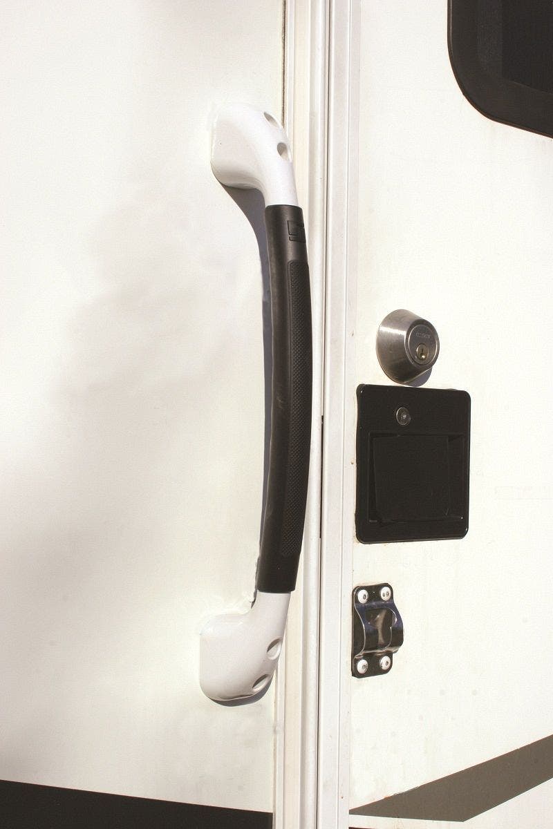 Stromberg Carlson Ah-100 White The Soft Touch Assist Handle   Exterior Grab Bar;