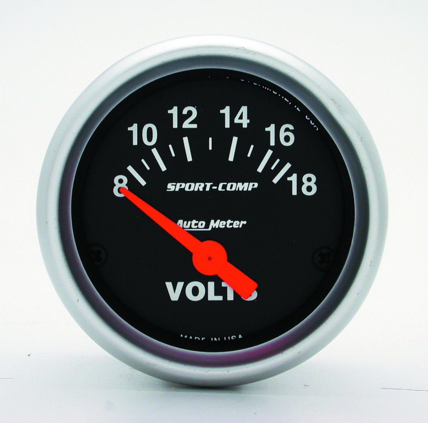 Autometer 3391 Sport-Comp Electric Voltmeter Gauge Auto Meter Products  Gauge