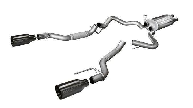 Corsa Performance 14397Gnm Sport Cat-Back Exhaust System Fits 17-20 F-150
