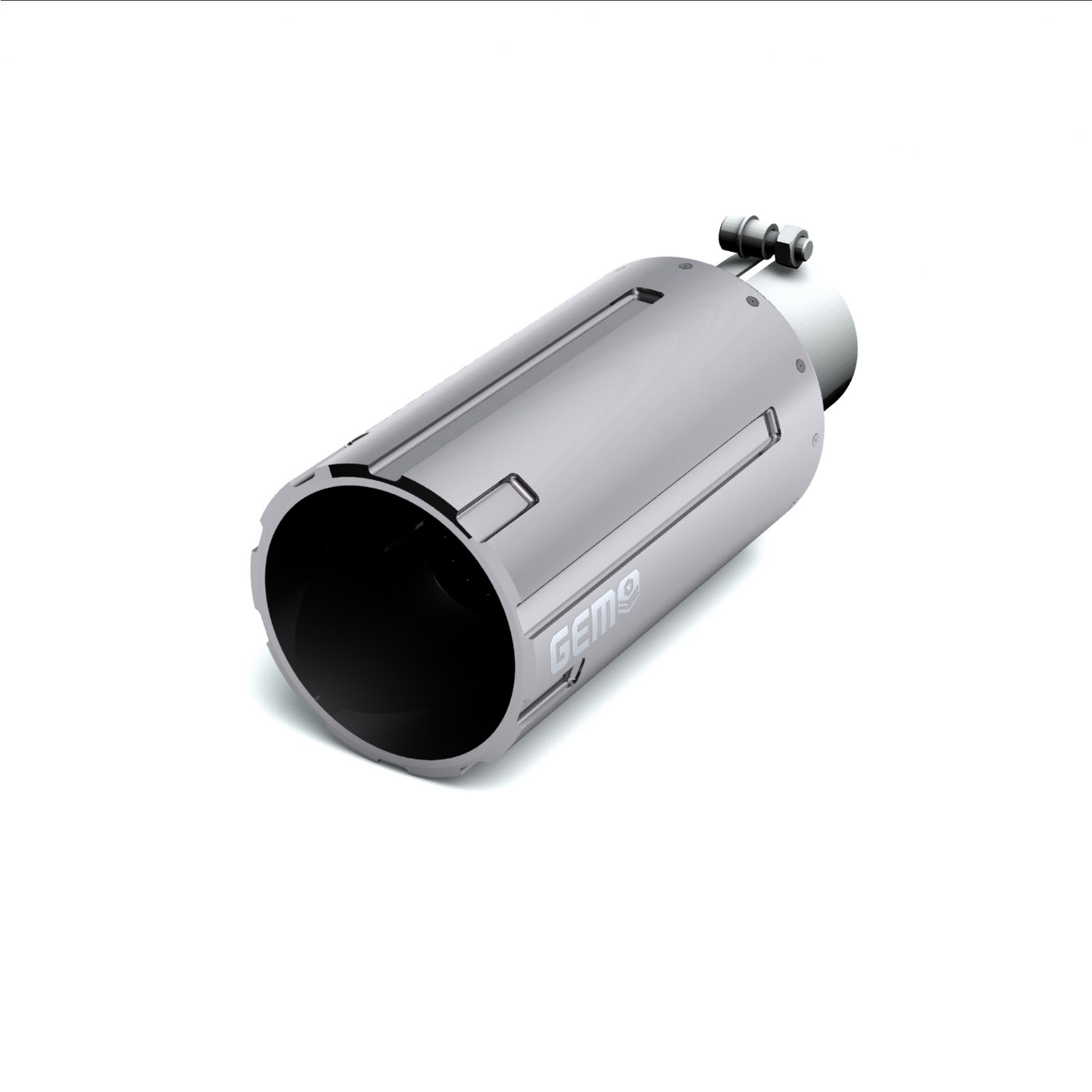 Gem Tube B00355 Gem Billet Exhaust Tip Gem Tube  Gem Billet Exhaust Tip