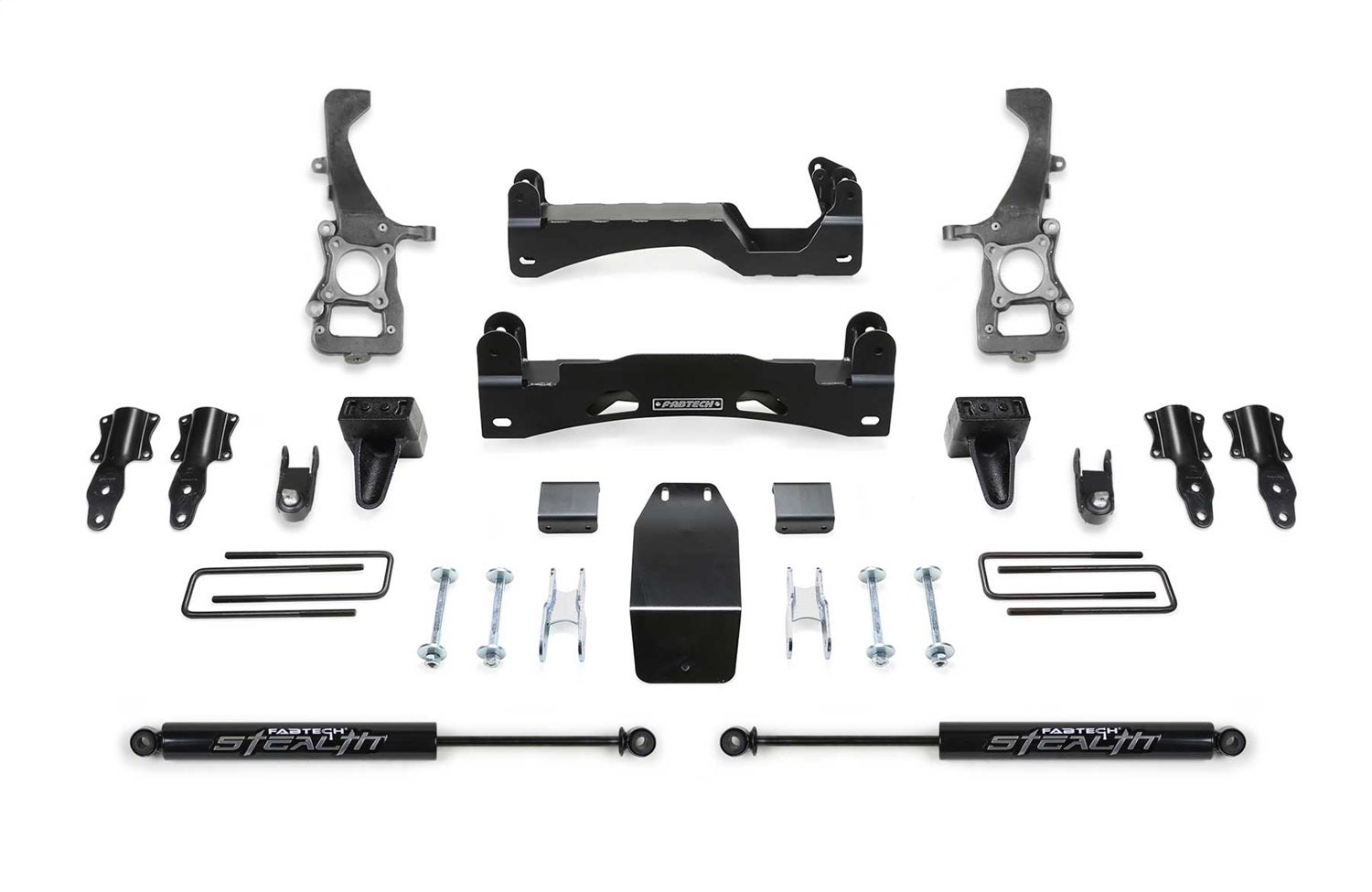 Fabtech K2371m Basic Lift System W/Shocks Fits 21-23 F-150   Basic Lift System