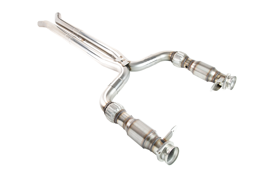 Kooks Custom Headers 11543200 Catted X-Pipe Fits 15-20 Mustang Kooks Custom