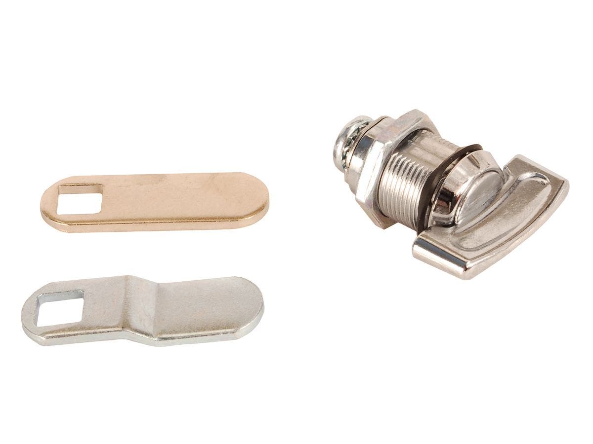 Rv Designer L529, Non-Locking Compartment Lock, Thumb Turn, Weather Resistant,