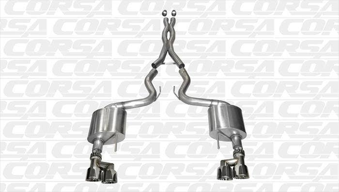 Corsa Performance 14335 Xtreme Cat-Back Exhaust System Fits 15-17 Mustang