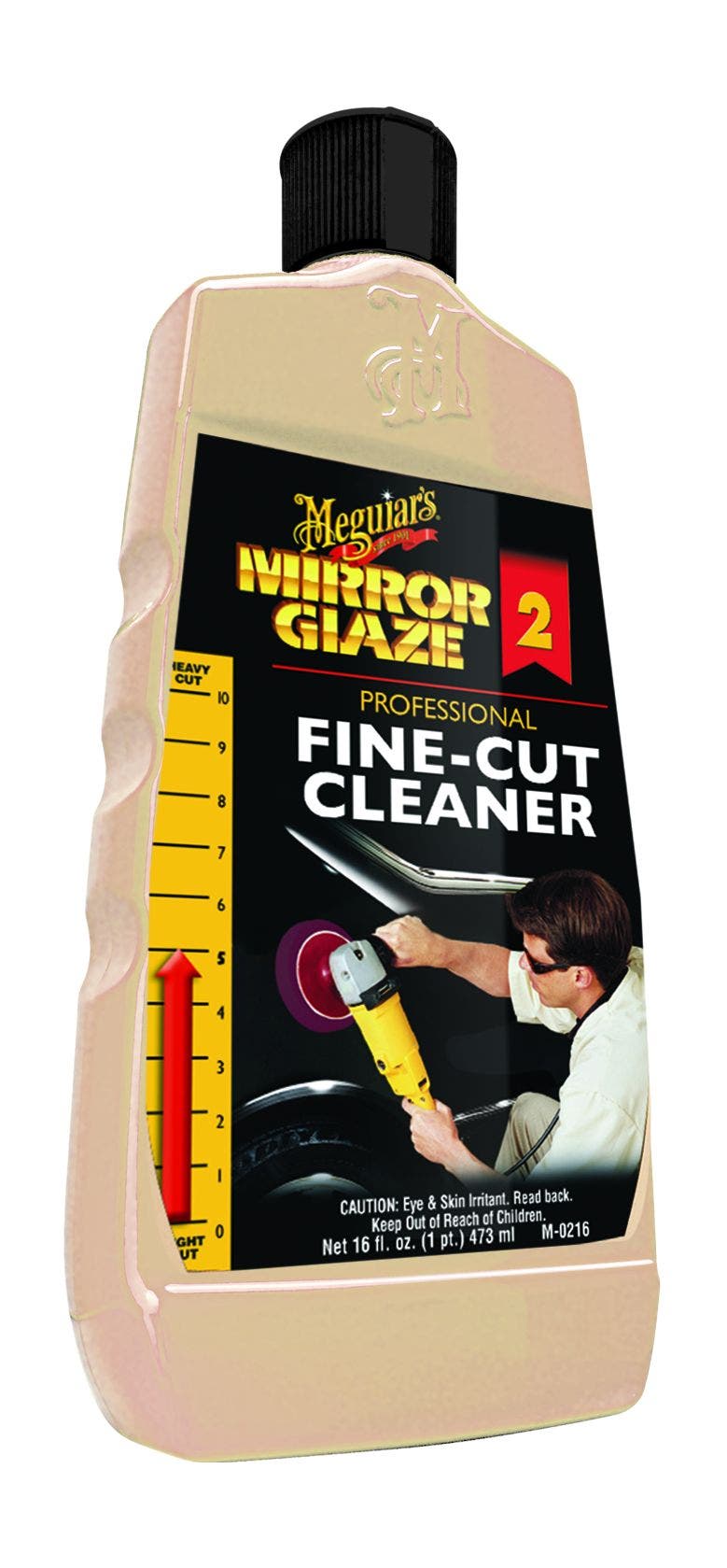 Meguiar's M0216 M2 Mirror Glaze Fine-Cut Cleaner - 16 Oz. Meguiar S  M2 Mirror