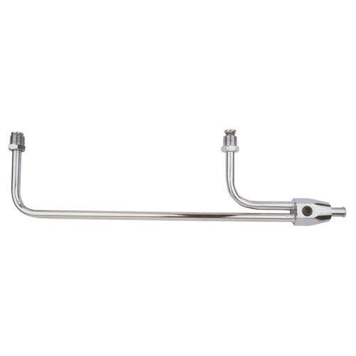 Trans-Dapt 2197 Chrome Fuel Line Trans Dapt  Carburetor Fuel Line; Compatibility